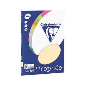 Clairefontaine papier / gems / A4 / 160 gr. / 50 vel
