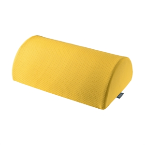 Leitz Ergo Cosy voetensteun / PU-schuim / geel