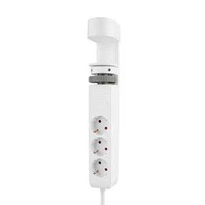 Neomounts bureau stekkerdoos | 3 stopcontacten | 3 USB-poorten | wit | 1.4 meter