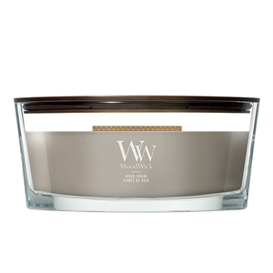 Woodwick Ellipse geurkaars / Wood Smoke / 454 gram