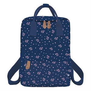Kangaro K-PM620043 Sushi Sunday XOXO rugzak / blauw / 2 vakken