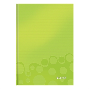 Leitz 4627 WOW complete schrijfblok / A5 / gelinieerd / groen / 90gr. / 80 vel