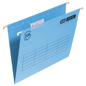 Elba Verticfile Ultimate hangmappen met V-bodem / A4 / blauw / 330 mm / 25 stuks