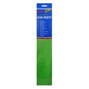 Folia crêpepapier / 250 x 50 cm / geelgroen