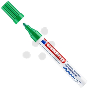Edding 4000 deco/matlak marker / groen / ronde punt / 2-4 mm