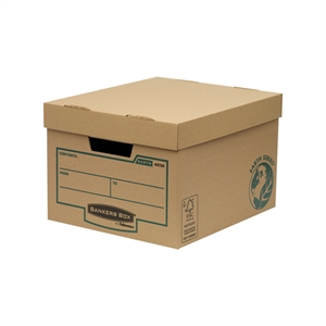 Fellowes 4472401 Earth archief en transportdoos / A4 / karton / bruin / 10 stuks