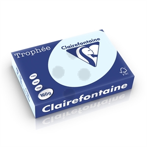 Clairefontaine papier / azuurblauw / A4 / 160 gr. / 250 vel