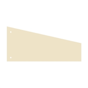 Kangaro scheidingsstrook trapezium / beige / 240 x 105 / 60mm / 100 stuks