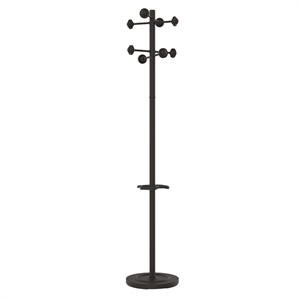 Unilux 100340694 Accueil kapstok / metaal / zwart / 8 haken