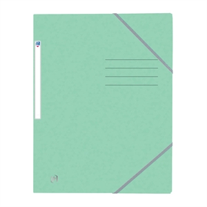 Oxford 400116356 Top File+ elastomap / A4 / karton / pastelgroen / tot 200 vel