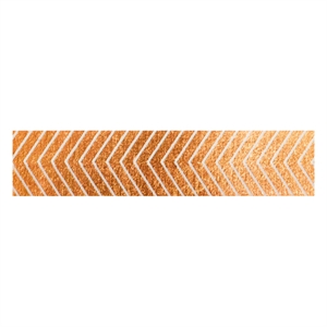 Folia washi tape / wit/roségoud / 5 meter / 1 stuk
