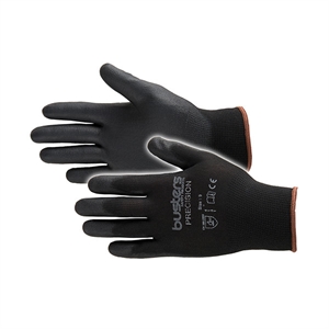 Busters Precision werkhandschoen / nylon / maat L / zwart / 1 paar
