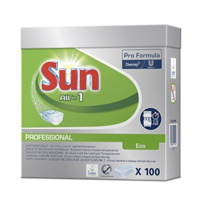 Sun All-in-1 vaatwastabletten / ECO / 100 stuks