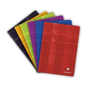 Clairefontaine schrift assorti / A4 / geruit / 40 vel / 10 stuks