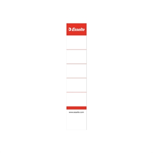 Esselte 81081 rugetiketten / karton / wit / 100 stuks
