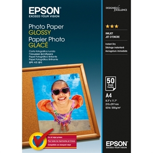 Epson S042539 fotopapier / glanzend / A4 / 200 gr. / 50 vel