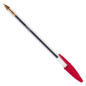 BIC Cristal balpen / rood / 50 stuks