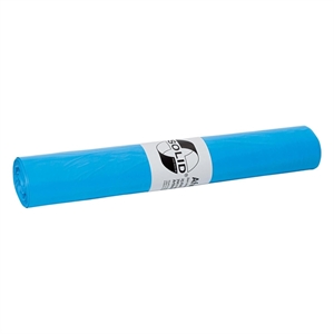 Vuilniszak blauw / afvalzak / blauw / 22 micron / 120 liter / 25 stuks
