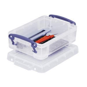 Really Useful Box opbergdoos / polypropyleen / transparant / 750 ml