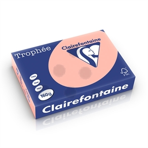 Clairefontaine papier / perzik / A4 / 160 gr. / 250 vel