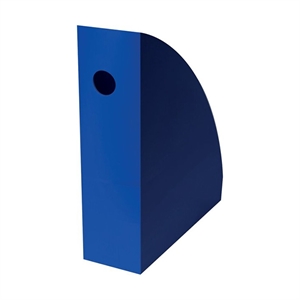 Exacompta 18204D Bee Blue tijdschriftencassette | A4+ | polystyreen | marineblauw
