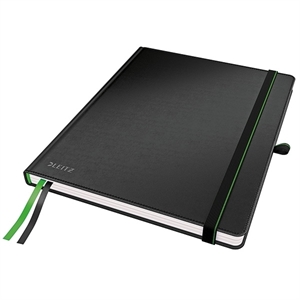 Leitz 44740095 compleet schrijfblok / gelinieerd / zwart / 80 vel