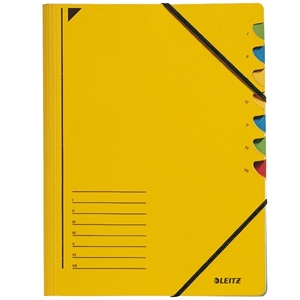Leitz sorteermap / geel / 7 tabs