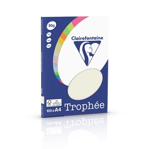 Clairefontaine papier / parelgrijs / A4 / 80 gr. / 100 vel