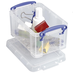 Really Useful Box opbergdoos / polypropyleen / transparant / 0.7 liter