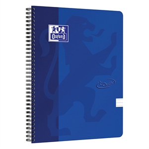 Oxford Touch spiraalblok / A4 / gelinieerd / blauw / 70 vel
