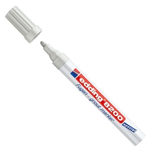 Edding 8200 voegenmarker | zilvergrijs | ronde punt | 2-4 mm