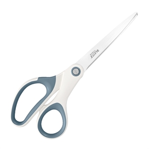Leitz 5319 WOW titanium kantoorschaar / kunststof / metallic wit / 205 mm