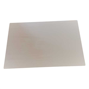 Bronyl bureauonderlegger / transparant wit / 60 x 42 cm