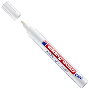 Edding 8050 bandenmarker / wit / ronde punt / 2-4 mm