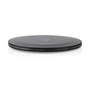 Nedis draadloze oplader / QI / zwart