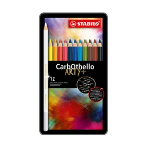 Stabilo Carbothello Arty+ pastelpotloden / 12 stuks