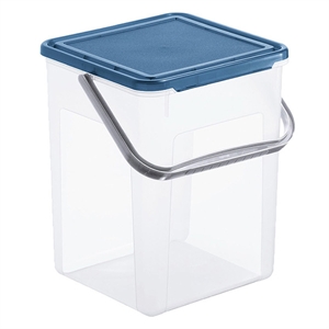 Rotho waspoederbox / met hengsel / blauw / 5 kg