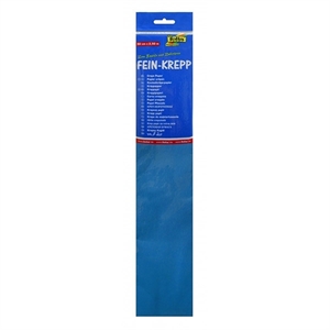 Folia crêpepapier / 250 x 50 cm / donkerblauw