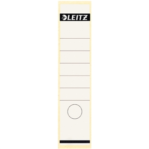 Leitz 1640 rugetiketten / wit / zelfklevend / breed / 61 mm x 285 mm / 10 etiketten