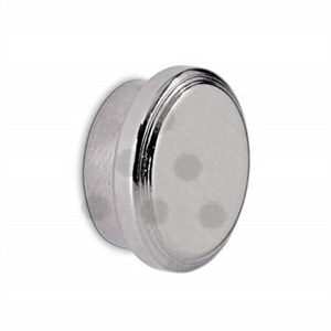 Maul krachtmagneet / neodymium / nikkel / rond / 25 mm / 1 stuk