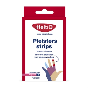 HeltiQ pleisters strips / 18 stuks