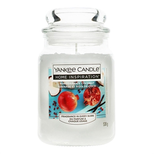 Yankee Candle Home Inspiration geurkaars / Pomegranate Coconut / Large Jar / 538 g