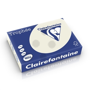 Clairefontaine papier / parelgrijs / A4 / 160 gr. / 250 vel