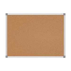 Maul Standaard prikbord / aluminium frame / kurk / 60 x 45 cm