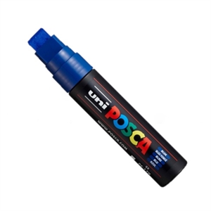 POSCA PC-17K verfmarker / donkerblauw / rechte punt / 15 mm