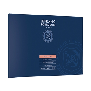 Lefranc Bourgeois acrylverfpapier / A3 / 300 grams / 15 vel