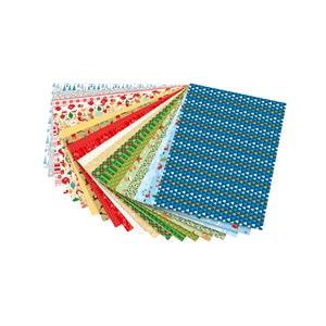 Folia designerpapierblok kerst III / assorti / 20 vellen