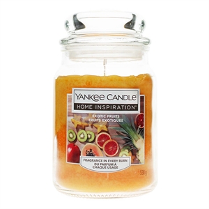 Yankee Candle Home Inspiration / Exotic Fruits / Large Jar / 538 g