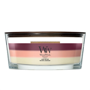 Woodwick Trilogy Ellipse geurkaars / Lush Nectar / 454 gram