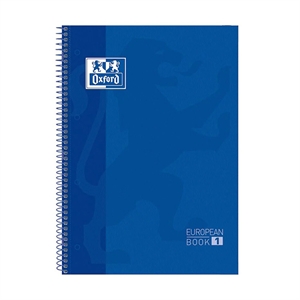Oxford 400027583 Classic collegeblok / A4+ / gelinieerd / blauw / 80 vel